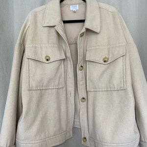 NWOT Time & Tru Oversized Shacket